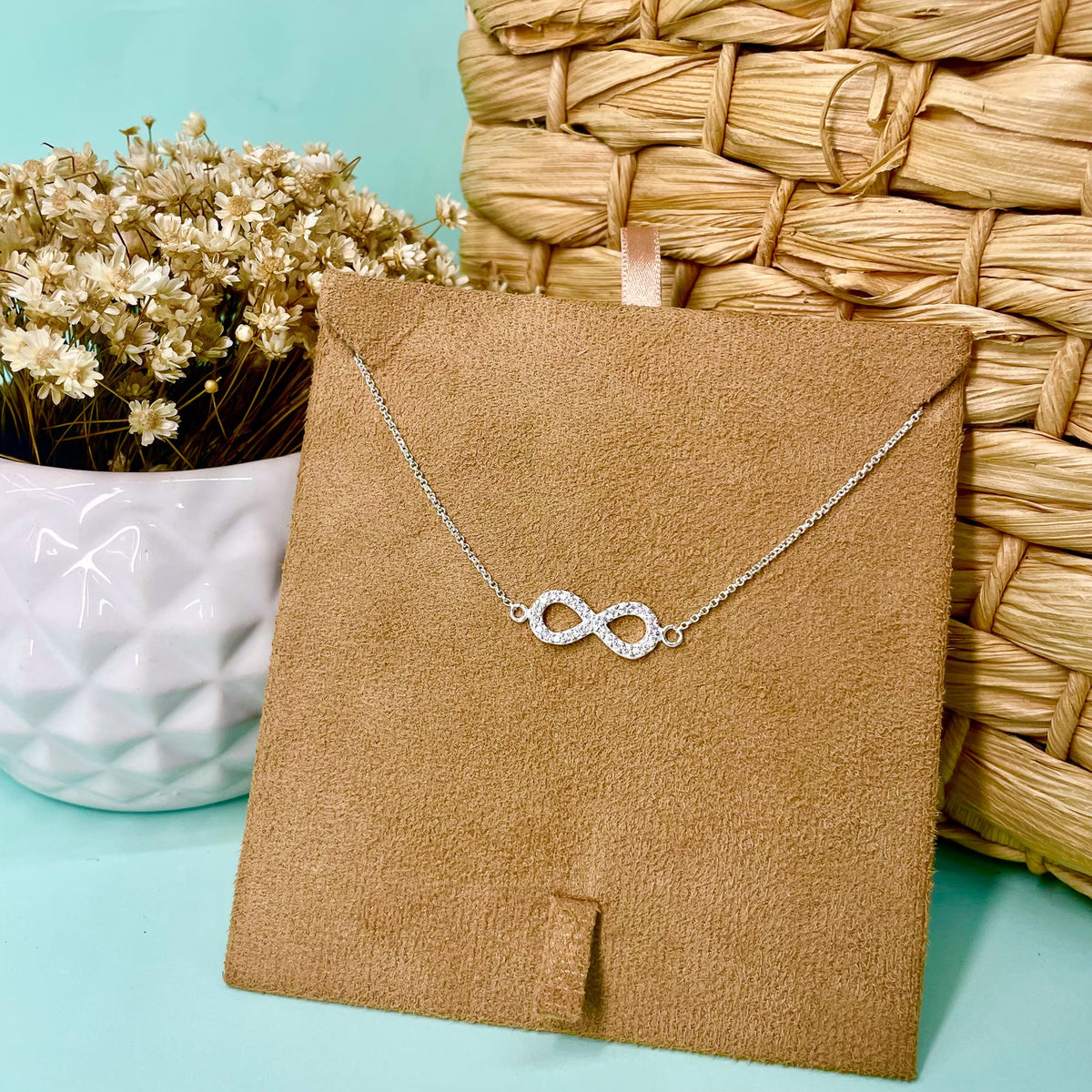 Pulseira Luza do Infinito com Zircônia em Prata 925