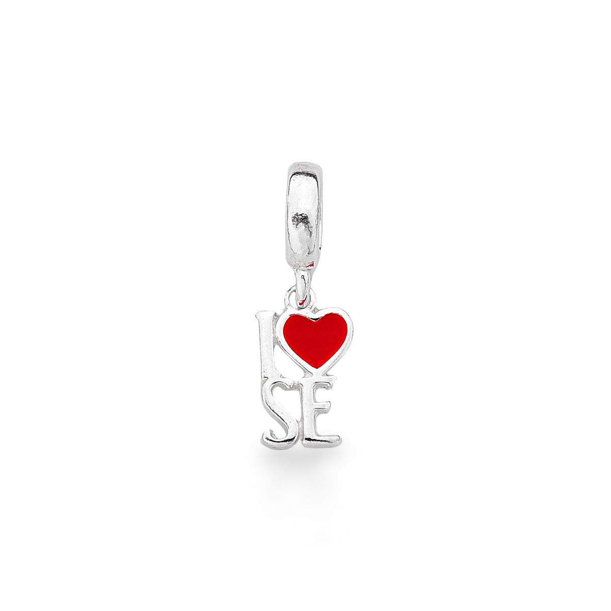 BERLOQUE "I LOVE SE" Luza em Prata 925