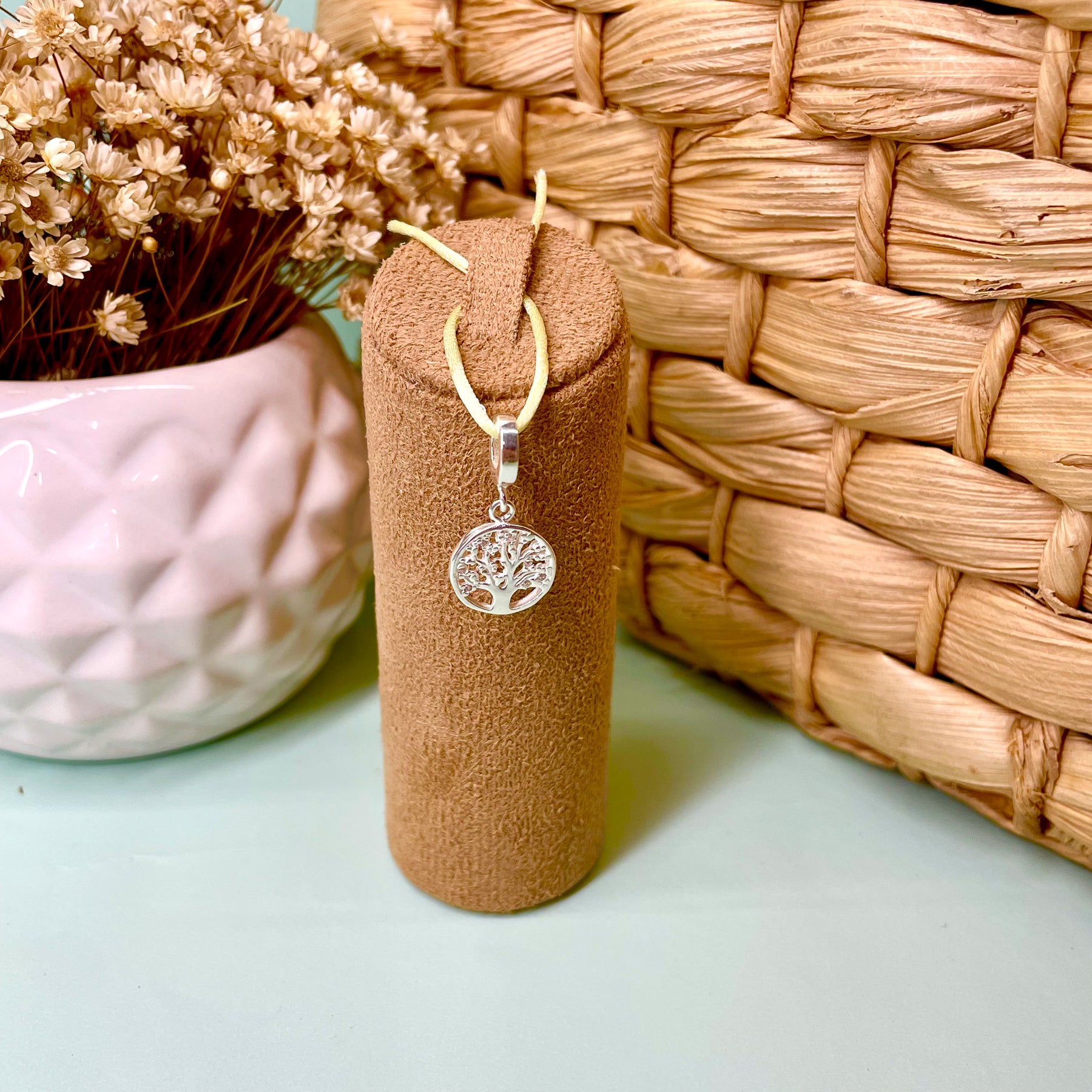 Berloque Árvore da Vida Color Luza em Prata 925