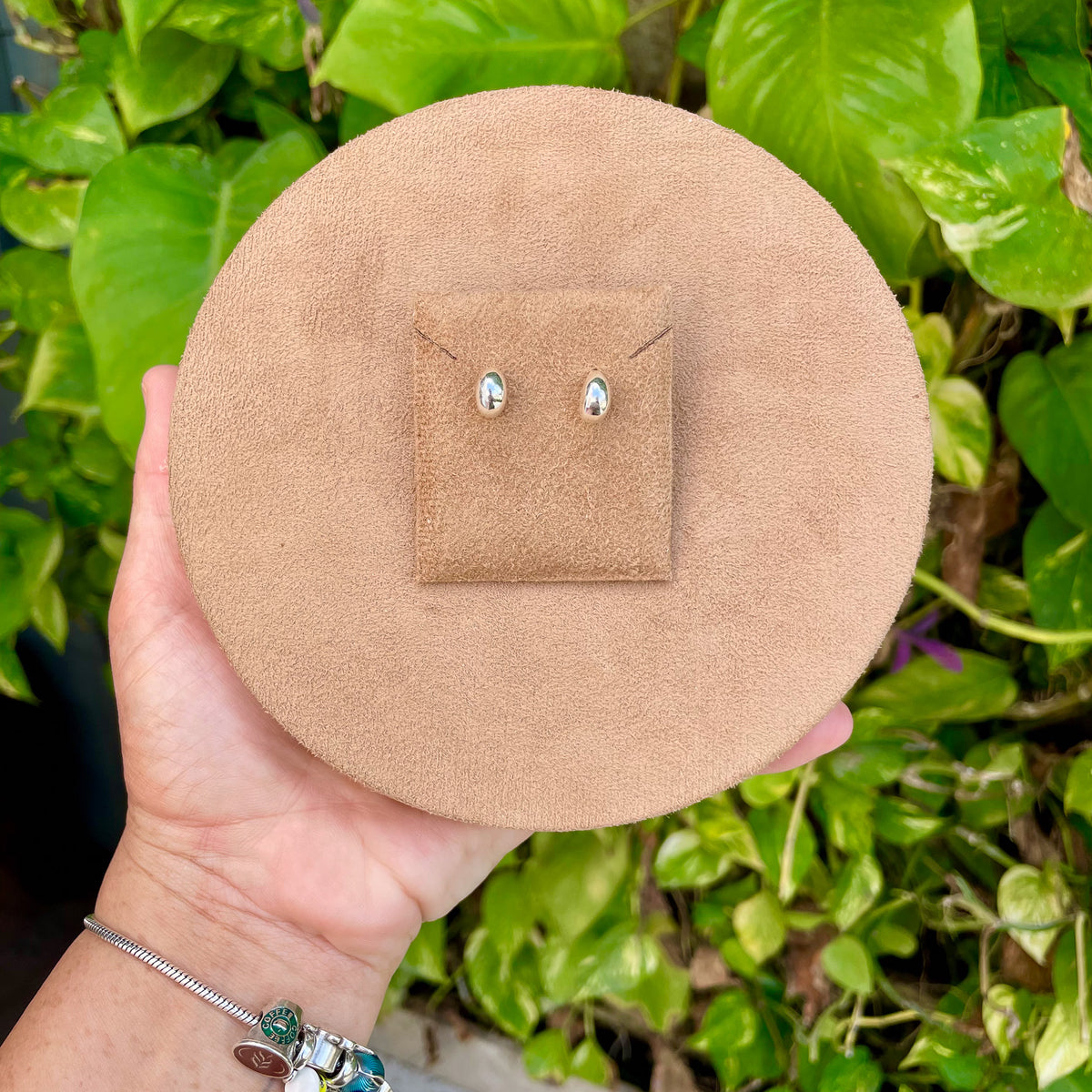 Brinco Luza Mini Gota em Prata 925