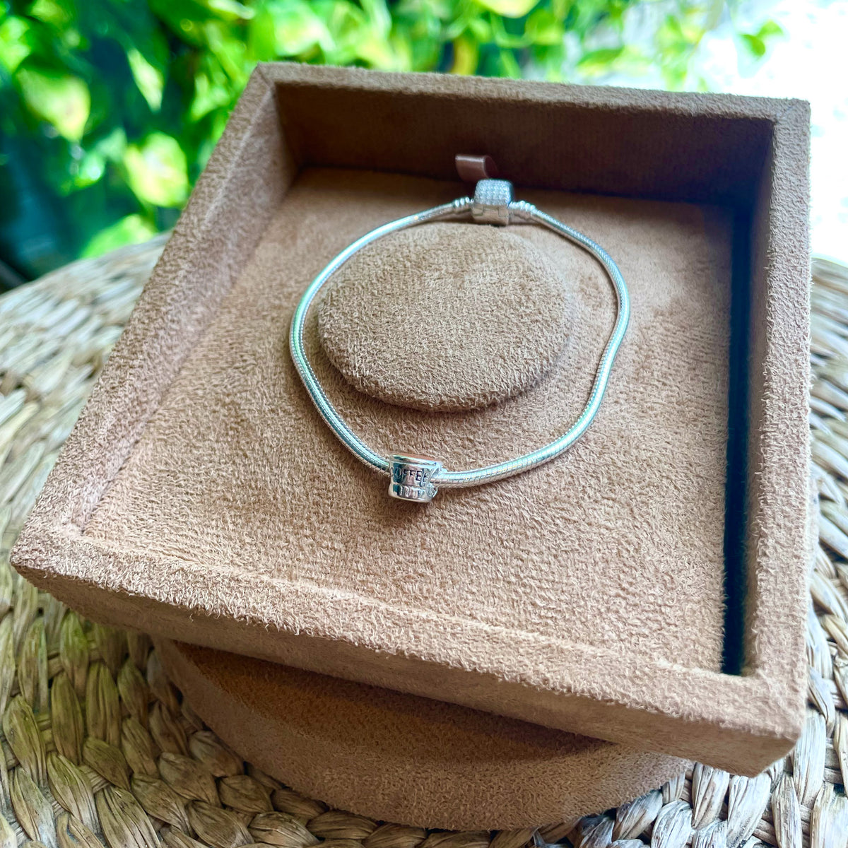 Berloque Xícara de Café Luza em Prata 925