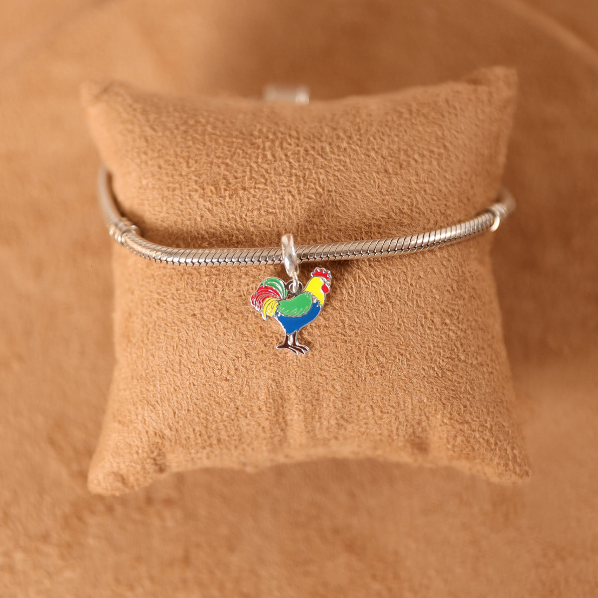 Berloque Galo da Madrugada em Prata 925