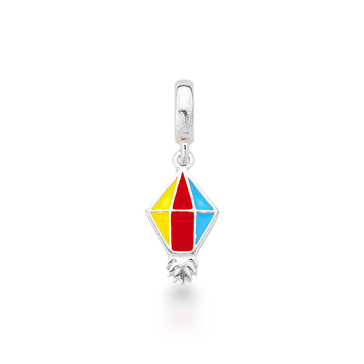 Berloque de Balão Junino Color em Prata 925
