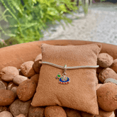 Berloque Luza Boi Bumbá Color em Prata 925