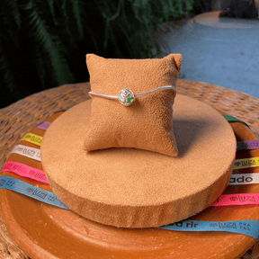 Berloque Luza Brasil Color em Prata 925