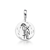 Pingente de Medalha "Oxente" em Prata 925