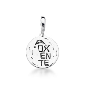 Pingente de Medalha "Oxente" em Prata 925
