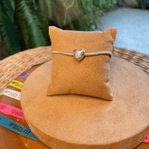 Berloque de Coração Luza com Pata Dog Cravejada em Prata 925