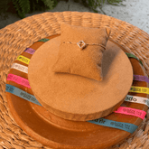 Berloque Luza de Trevo Vazado Liso em Prata 925