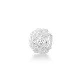 Berloque Separador Flor de Navete e Detalhes de Zircônia em Prata 925