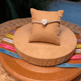 Berloque Luza de Coração Minnie em Prata 925