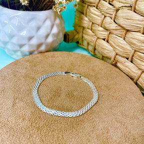 Pulseira Bismark em Prata 925