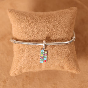 Berloque com Medalha "Festa Junina" Color em Prata 925