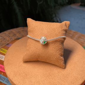 Berloque Luza Brasil Color em Prata 925