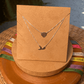 COLAR ESCAPULÁRIO LUZA  RABO DE SEREIA E CONCHA EM PRATA 925